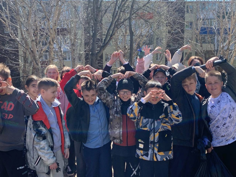 Городской субботник.