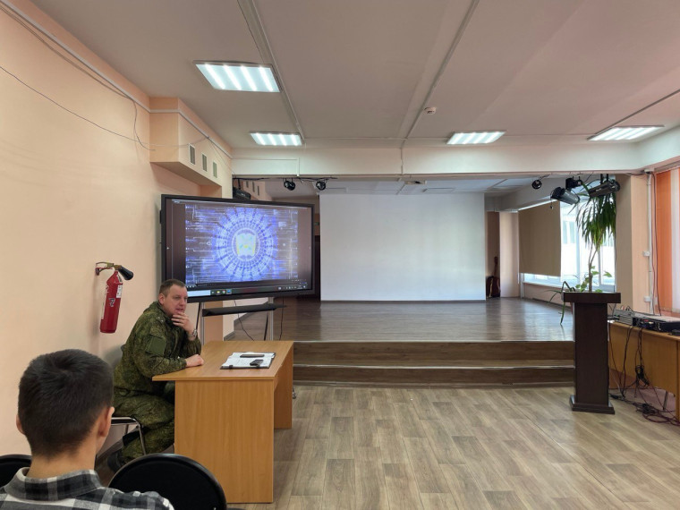 Космические войска в гостях у нашей школы!.
