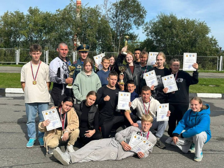 Соревнования по пожарно-спасательному спорту. .